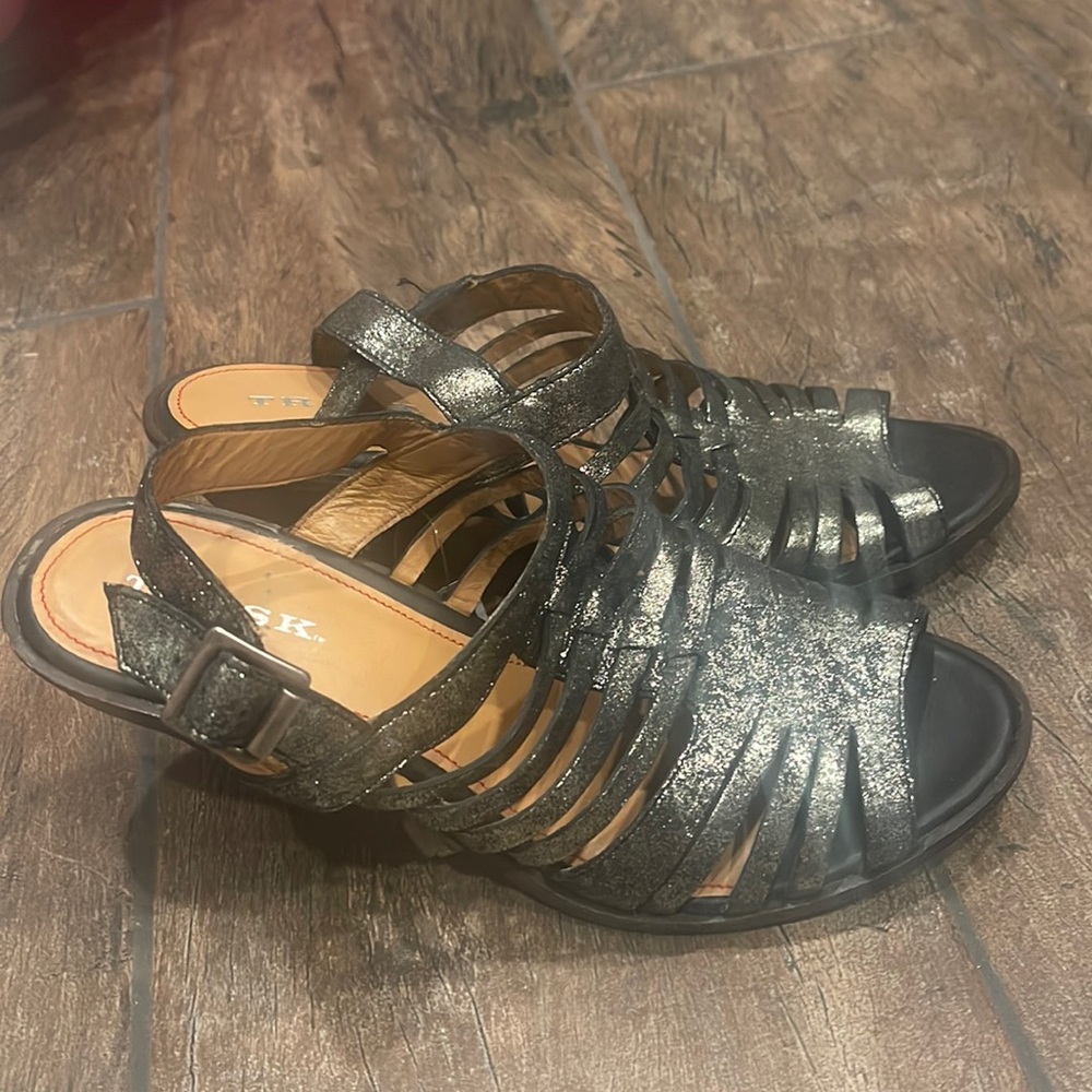 Golden sandal